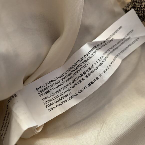 J.O.A. | Animal Mix Print Beige and Black Bodycon Ruched Mini Dress | Size S - Picture 7 of 9